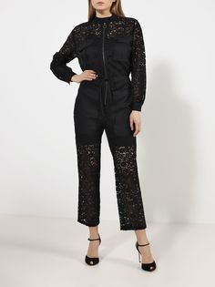 TWINSET Комбинезон из кружева