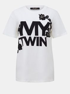 My Twin Twinset Футболка с вышивкой