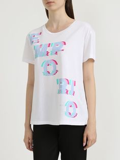 Emporio Armani Футболка с надписями