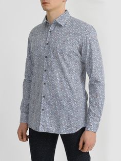 6 P.M. Рубашка с бабочками