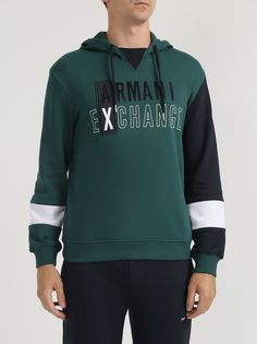 Armani Exchange Мужское худи без карманов