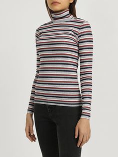 ORSA Orange Водолазка в полоску