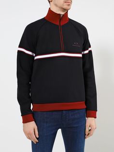 Armani Exchange Джемпер с высоким воротником