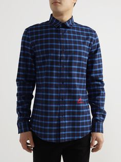 Bikkembergs Рубашка в клетку