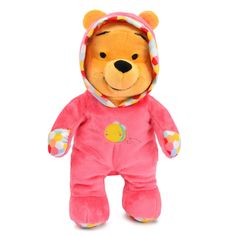 Мягкая игрушка Nicotoy Медвежонок Винни в комбинезоне 25 см
