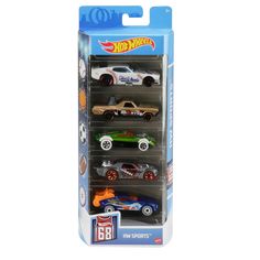 Игровой набор Hot Wheels подарочный из 5 машин «Sports»