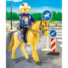 Конструктор Playmobil Конный спорт: Горная полиция
