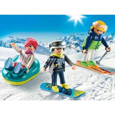 Конструктор Playmobil Зимние виды спорта: Зимние виды спорта - трио