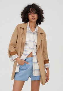 Куртка кожаная Pull&Bear