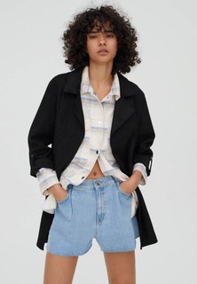 Куртка кожаная Pull&Bear