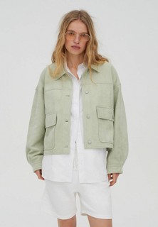 Куртка кожаная Pull&Bear