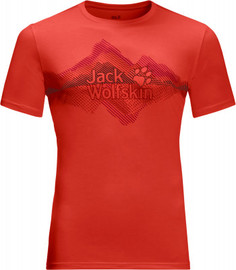 Футболка мужская Jack Wolfskin Crosstrail Graphic, размер 46-48