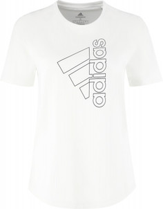 Футболка женская adidas Badge Of Sport, размер 42-44