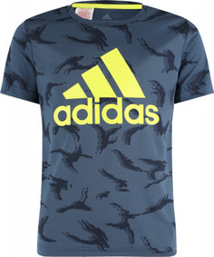 Футболка для мальчиков adidas Camo, размер 140