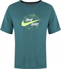 Футболка мужская Nike Dri-FIT Miler Wild Run, размер 46-48
