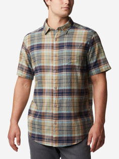 Рубашка с коротким рукавом мужская Columbia Under Exposure™, размер 54