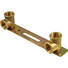 Уголок СТМ на планке для крепления смесителя 1/2 гайка/гайка (CRLWP012)