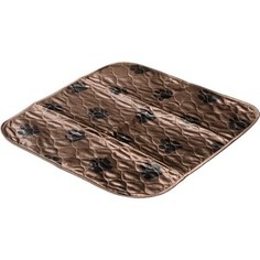 Пеленка ZooOne впитывающая многоразовая коричневая 53*53 см 5353M-BR