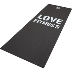 Коврик для фитнеса Reebok RAMT-11024BKL тонкий Love (черн)
