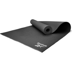 Коврик для фитнеса Reebok RAYG-11022BK черный 4 мм