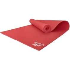 Коврик для фитнеса Reebok RAYG-11022RD красный 4 мм