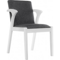 Деревянный стул Woodville Artis white/grey