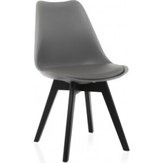 Деревянный стул Woodville Bonus dark grey/black