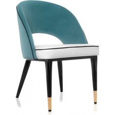 Стул на металлокаркасе Woodville Bard white/green