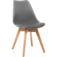 Деревянный стул Woodville Bonus dark grey