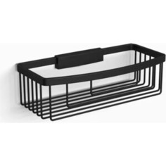 Мыльница Langberger L&C решетка, черная (72360T-BPC)