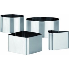 Набор форм для укладки пищи 4 штуки Tescoma Grandchef (428724)