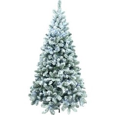Елка искусственная BEATREES Iceland 2,1 М Заснеженная с Led Гирляндой 400 Ламп Холодного Белого Цвета