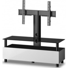 Тумба под телевизор Sonorous TRN 1113 B HBLK WHT