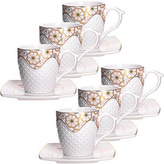 Чайный набор 12 предметов Loraine 200 мл (26833)