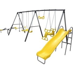 Детский комплекс DFC качели, качели-балансир и горка 76509
