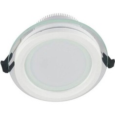 Светильник Lumina Deco Встраиваемый светодиодный Saleto LDC 8097-ROUND-GL-12WSMD-D160 WT
