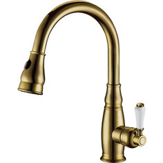 Смеситель для кухни Elghansa Kitchen с душем, бронза (5652686-Bronze)