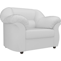Лига Диванов Кресло Карнелла экокожа белый