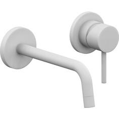 Смеситель для раковины Paffoni Light белый матовый (LIG007BO70)