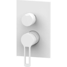 Смеситель для ванны Paffoni Ringo белый матовый (RIN018BO/M)