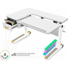 Детский стол Mealux Woodville Multicolor W BD-850 W столешница белая дерево