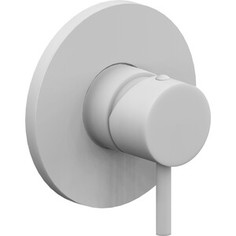 Смеситель для душа Paffoni Light встраиваемый, белый матовый (LIG011BO)