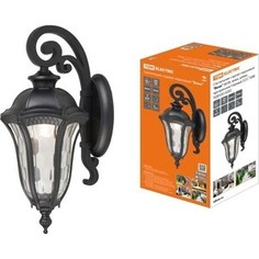 Светильник TDM ELECTRIC садово-парковый Вена 60 Вт, вниз, алюм., прозрачное/черный, Е 27,