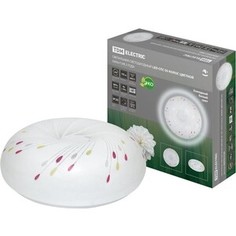 Светильник TDM ELECTRIC светодиодный LED СПС 05 15 Вт 4000K D30 см, Колос цветной