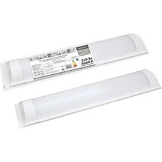 Светильник TDM ELECTRIC Светодиодный LED ДПО 3017 1800 лм 2x9 Вт, 4000K (термопак) Народный