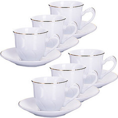 Кофейный набор 12 предметов Loraine (25607)