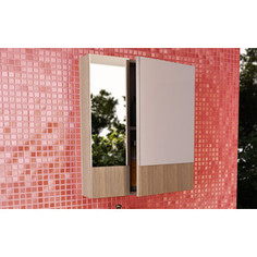 Зеркальный шкаф Comforty Ницца 60 сосна лоредо, правый (00003120774)