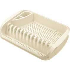 Сушилка Бытпласт для посуды 395x295x80 мм (бежевый)