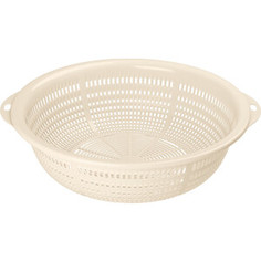 Дуршлаг Бытпласт диаметр 31 см (бежевый)