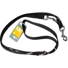 Поводок-перестежка Hunter Smart Dog Training Leash Ecco Sport 20/200 нейлон черный для собак
